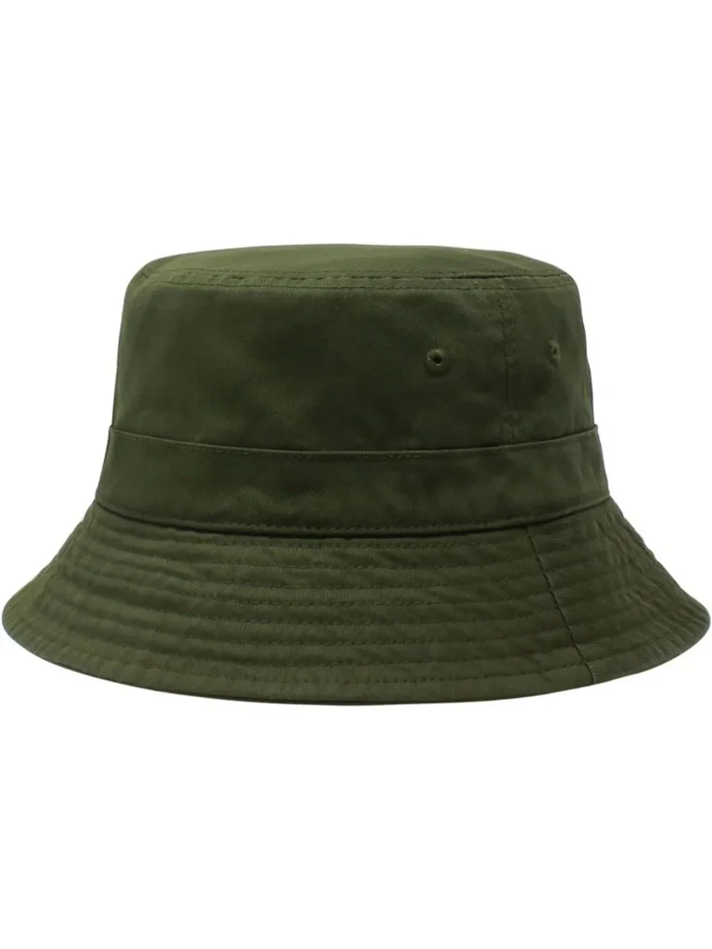 Unisex Army Green Cotton Summer Sun Boonie Style Beach Golf Fishing Bucket Hat